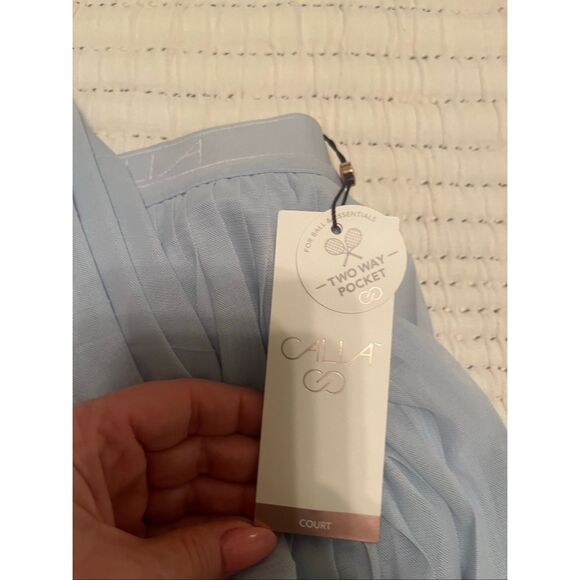CALIA Women’s Pleated Mesh Skort NEW NWT - Picture 6 of 8